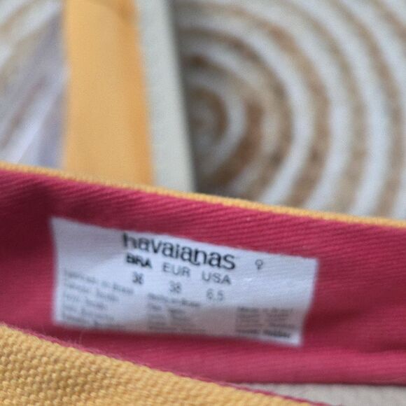 Havaianas Origine espadrilles flats, Size 6.5/36 - Picture 7 of 10